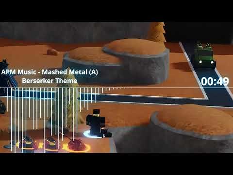 [Tower Blitz] Berserker Theme (Expert Mode Wave 19 Song) | (APM Music - Mashed Metal (A))