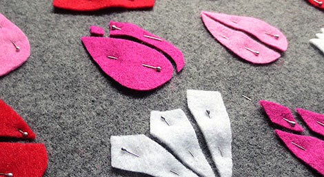 How to Use Freezer Paper to Trace Shapes for Felt Appliqué — Beth Colletti Art & Design