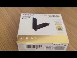 NETGEAR AC1200 Dual Band Wi-Fi USB 3.0 Adapter Unboxing and Review