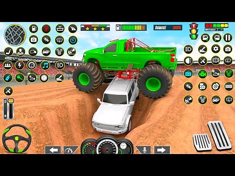 American Monster Truck Crash Racing Demolition Derby Simulator - Android Gameplay.
