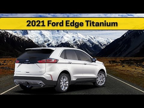 2021 Ford Edge Titanium - A look at the features, cargo space and a test drive!