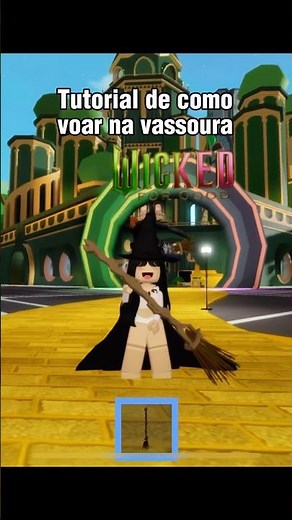 How to fly on a broomstick in Brookhaven #roblox #shorts #brookhaven