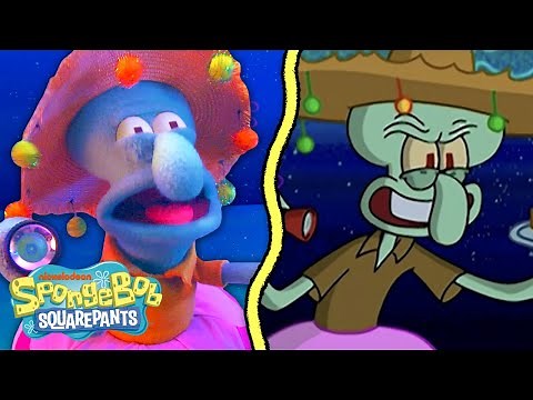 "The Camping Episode" IRL | Campfire Song Song with Puppets! 🐻 | SpongeBob