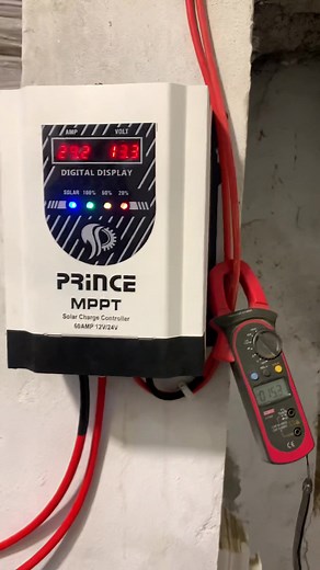 Efficient Solar Energy Control with MPPT Controller and 2 Installed Panels