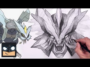 How to Draw Kyurem as Human - Pokemon Sketch Tutorial