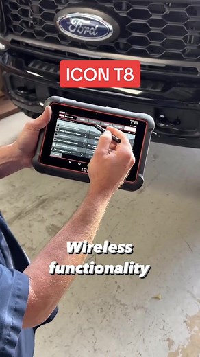 Save THOUSANDS over other diagnostic tablets with the ICON T8 Professional Diagnostic Scanner! It’s packed with features you’d expect like: wireless scanning & printing, an 8MP camera, IDENTIFIX®, bi-directional controls, coding functions, reset functions, and much MUCH more! Visit HarborFreight.com to learn all about this exciting new product! #ICONtools #Mechanic #DiagnosticScanner #ScanTool #HarborFreight