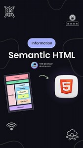 91K views · 1.5K reactions | Semantic HTML  Vs Non-Semantic HTML 沈...