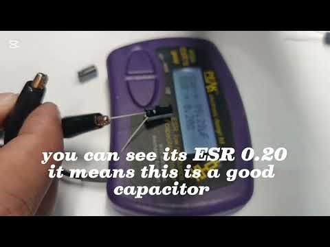 How to check a capacitor 