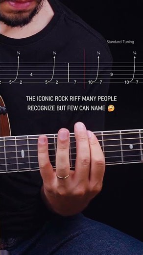 The iconic riff many people recognize but few can name