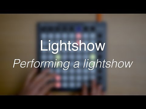 Lightshow // Performing a lightshow with your Launchpad Mini