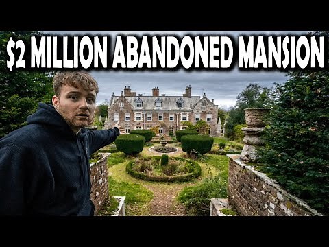 Exploring a Bankrupt Abandoned Millionaire's Mansion (Everything still inside)