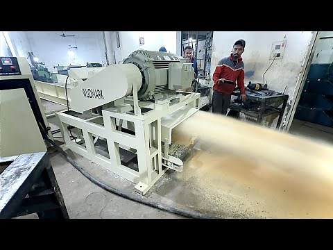 Sawdust Making Machine, Wood Sawdust Machine. WUDMARK +91 94659-77877
