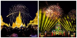 You can see 2 different fireworks in one night at the Magic Kingdom | Chip and Company