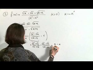 Exercice 4 (Limites de fonctions) [00628]