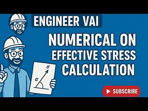 Soil mechanics(effective stress numerical)