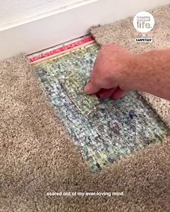 Expertly repairing a burn patch on a carpet 👏 | Lessons Learned In Life