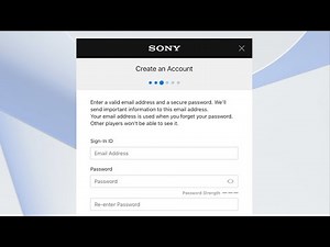 How to Create a PS4 Account