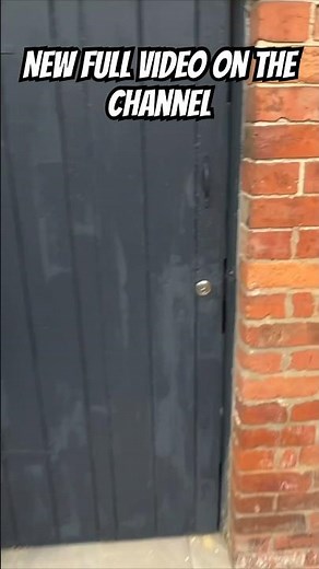 Fitting a night latch lock to the shed door