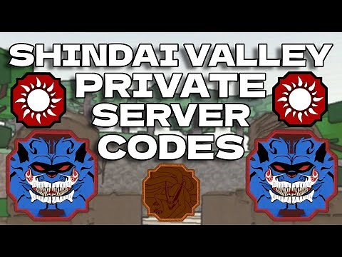 25 Private Server Codes For Shindai Valley | Shindo Life