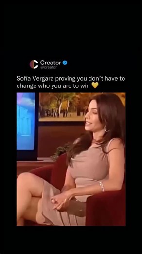 Creators | Entertainment | Culture on Instagram: "Sofía Vergara has always stood out in Hollywood because she never tried to blend in. Born in Barranquilla, Colombia, she built her early career in Spanish-language TV before transitioning into mainstream American entertainment — something very few actors successfully do. Instead of changing her voice, personality, or cultural identity to “fit” Hollywood, she leaned into them, and that became her strength. Her role as Gloria on Modern Family cemen