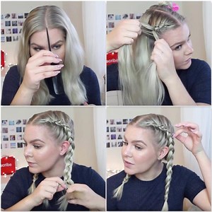190K views · 825 reactions | Learn how to dutch braid your own hair! | MetDaan | Facebook