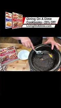 How to Make a Root Beer Float Cake in Your Crock Pot!