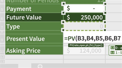Excel: Financial Functions in Depth Online Class | LinkedIn Learning, formerly Lynda.com