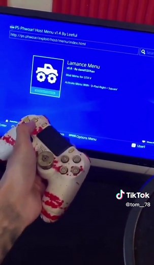 Mod menue PS4 très pratique 👍 abonne toi / follow me #tom78 #gta5online #modmenu #ps4 #pourtoi #fyp