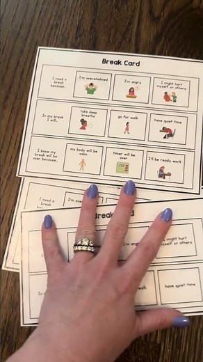 Differentiated Break Cards | De-Escalation 101 Toolkit
