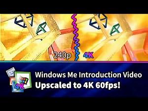 Windows Me Introduction Video... in 4K 60FPS!
