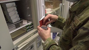 Eglin receives first shipment of #COVID19 vaccines. Watch to learn more about how the 96th Medical Group begins to vaccinate volunteering frontline healthcare workers. Even as vaccinations begin, all Eglin personnel will still be required to wear appropriate face coverings and practice physical distancing where required until the COVID-19 pandemic diminishes, in accordance with CDC recommendations. #ReadyAF https://go.usa.gov/xAjeh | Eglin Air Force Base