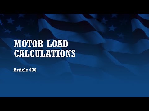 Motor Load Calculations