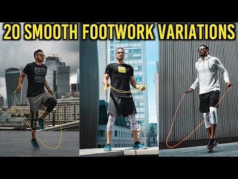 20 SMOOTH JUMP ROPE VARIATIONS // PRO FOOTWORK GUIDE by Rush Athletics