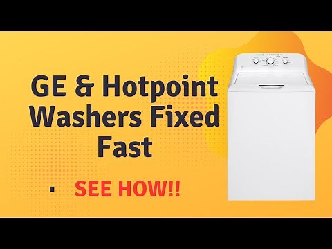 DIY Fix: Diagnose & Repair Your Hotpoint/GE Washer QUICKLY!