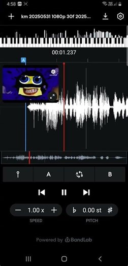 Youtube Poop Tutorial! App: Audio Stretch. Copyable by ‪@raxdflipnote‬