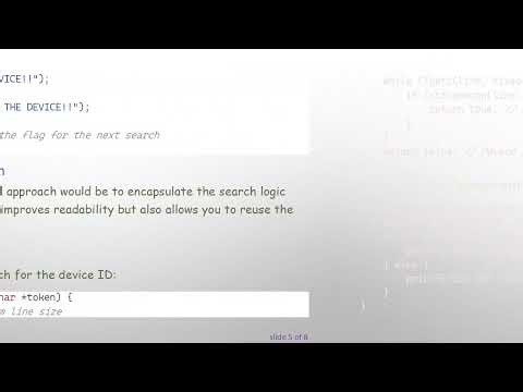 Finding a Device ID in C: The Best Way to Search for a String in a List of Strings