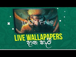 How To Get LIVE WALLPAPERS For Windows | Sinhala