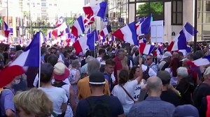 Protests in France against health pass for fifth weekend