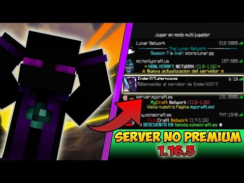 COMO CREAR UN SERVIDOR EN MINECRAFT 1.16.5 | JUGAR CON AMIGOS TLAUNCHER GRATIS