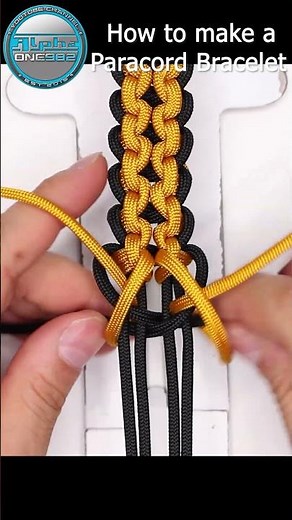 How to Make a Paracord Bracelet Tessen Amazing Knot