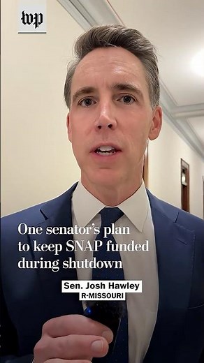 One senator's plan to keep SNAP funded during shutdown