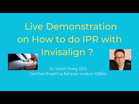How to do IPR with Invisalign?
