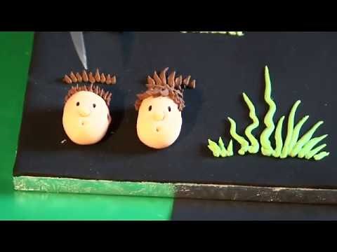 The Easiest Way to pipe grass on all your cakes and cupcakes.