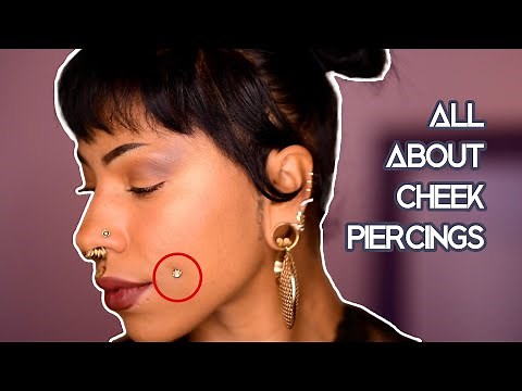 What you Need to Know About Cheek Piercings / Dimple Piercings