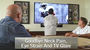 Easily pull your large flat-screen TV down off the wall. Save with our HUGE Summer Sale! Shop now with savings up to $150! | MantelMount