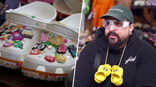 Meet the Croc King on a mission to set footwear world record