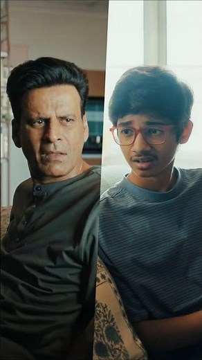 Srikant Being That CLUELESS Dad Ever 😭 | The Family Man Season 3 | Manoj Bajpayee #comedy #shorts