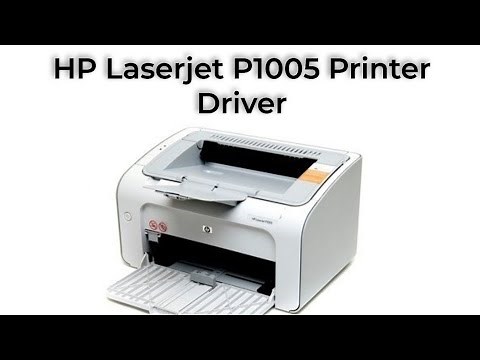 How to Download and Install HP Laserjet P1005 Printer Driver #printer #printer