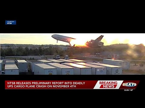 NTSB releases deadly UPS plane crash preliminary report