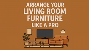How to arrange your living room furniture like a pro (TV included)